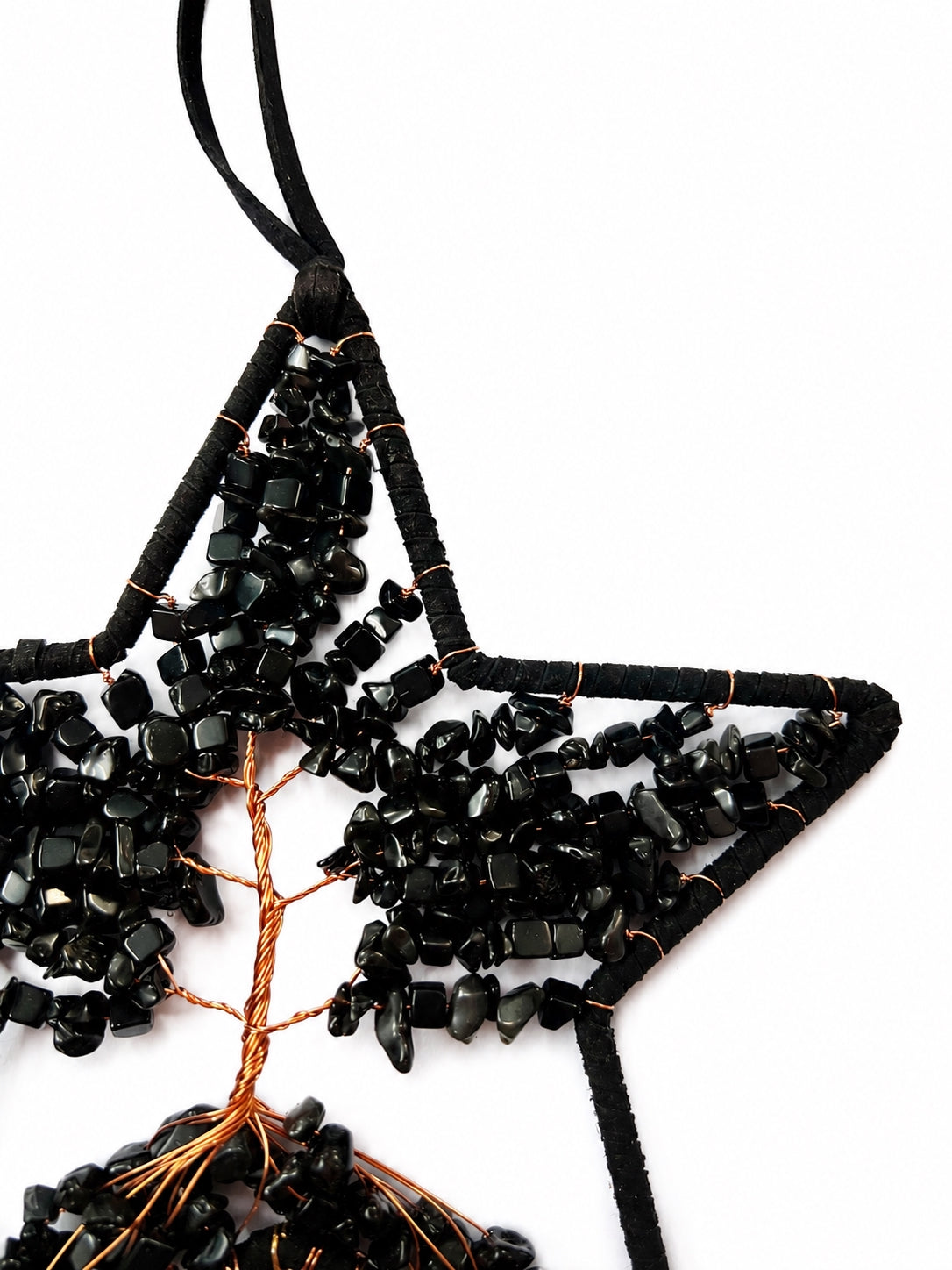 Celestial Star Crystal Suncatcher
