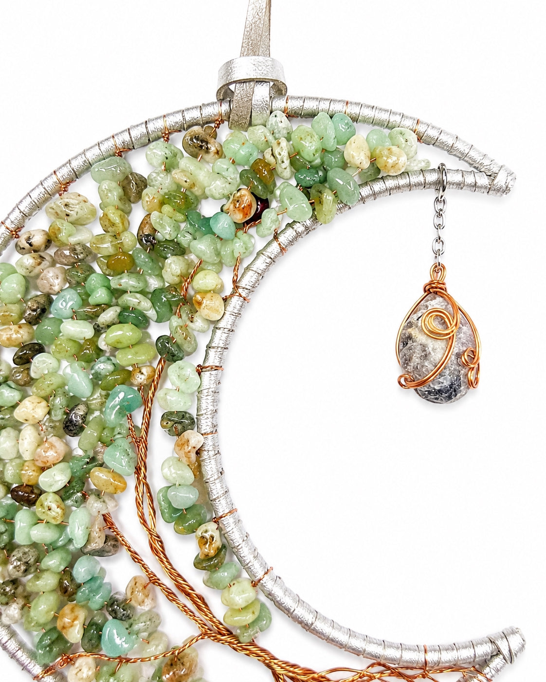 Moonlit Whisper Crystal Wall Hanging
